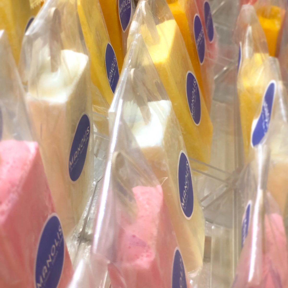Manolis ice cream pops